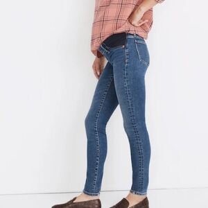 MADEWELL SIDE PANEL MATERNITY SKINNY JEANS SIZE 29